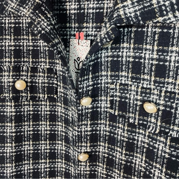 🆕 Andree Unit Tweed Jacket Shacket - Picture 4 of 7